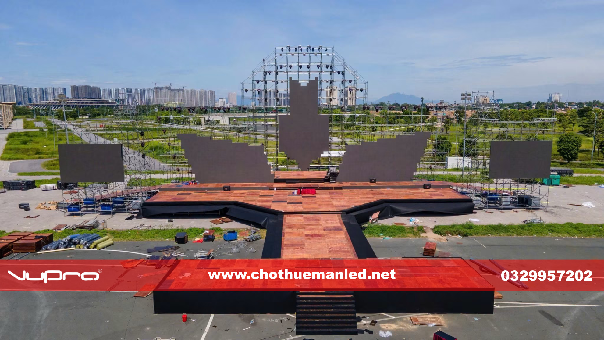 cho thuê sân khấu