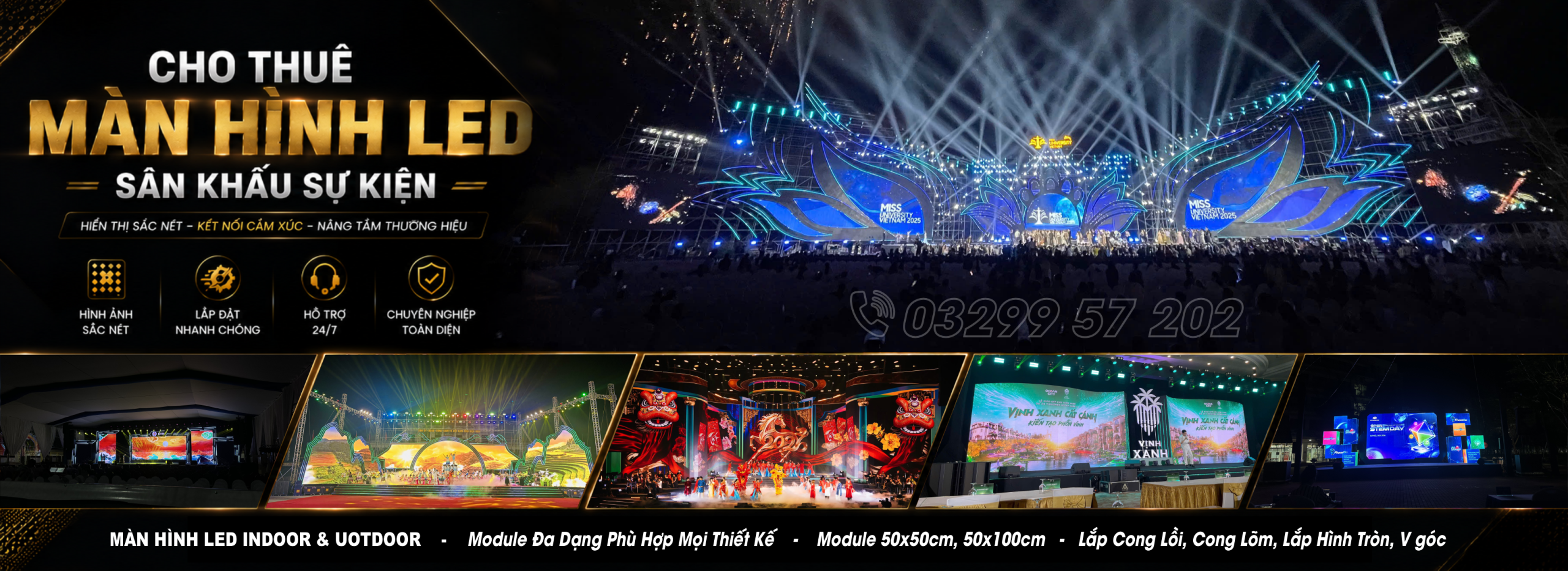 Cho thuê màn hình led sự kiện